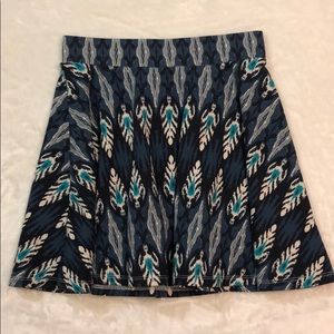 Aeropostale Print Skater Skirt